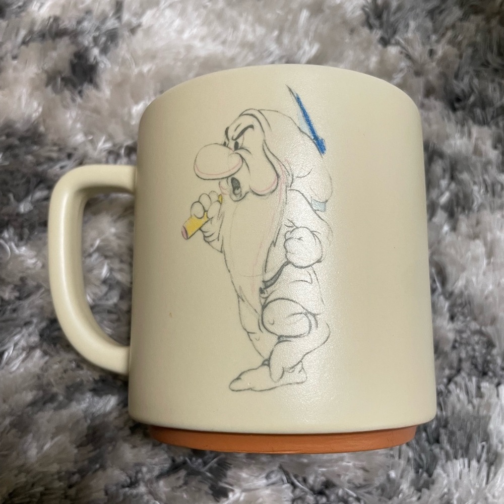 Disney Parks Exclusive Grumpy Etched Mug Not Digging It
